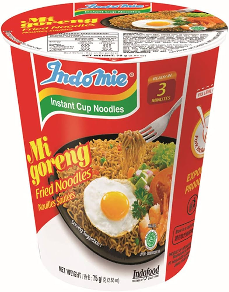 INDO MIE INSTANT CUP NOODLES Original, 75g