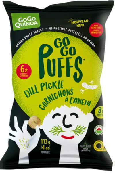 GOGO QUINOA PUFFS DILL PICKLE [113 G]