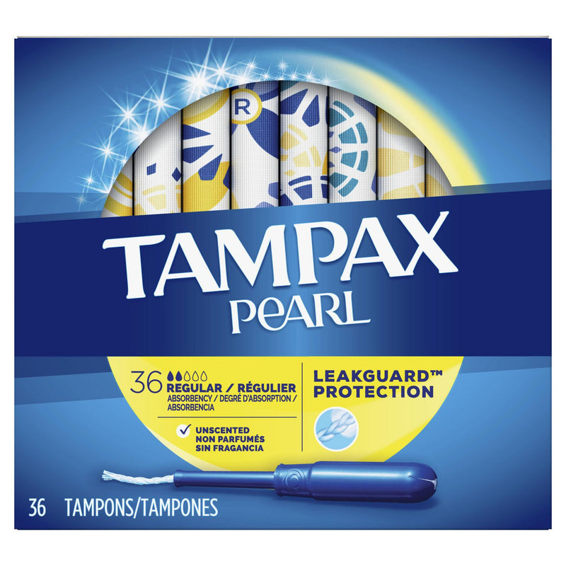 TAMPAX PEARL TAMPONS REG [36 S]
