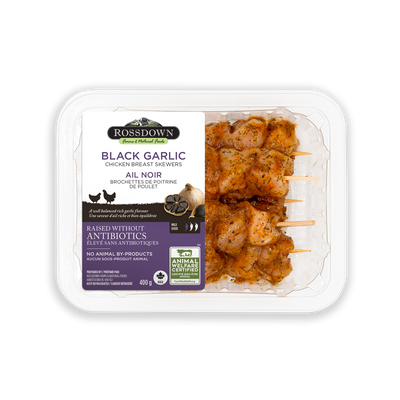 ROSSDOWN BLK GARLIC SKEWERS [350 g]