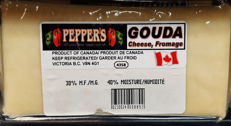 PEPPER'S OWN CHEESE Gouda