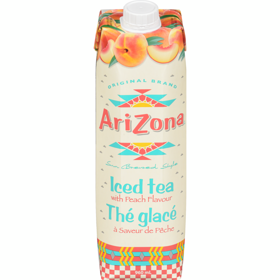 ARIZONA PEACH ICED TEA [960 ml]