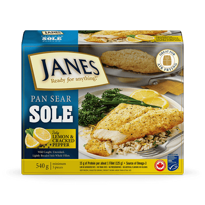 JANE UNCOOKED LEMON PEP SOLE [540 G]
