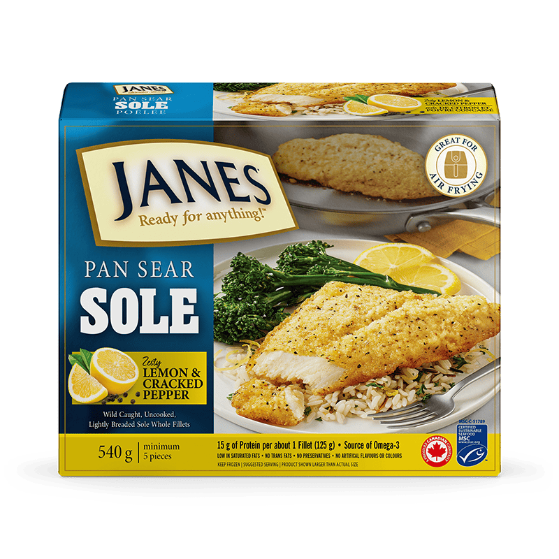 JANE UNCOOKED LEMON PEP SOLE [540 G]