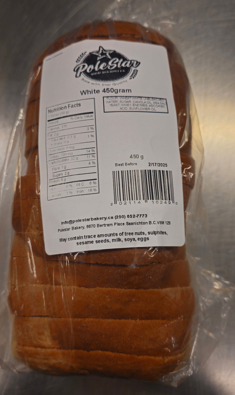 POLE STAR BREAD White, 450g