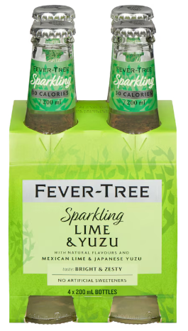FEVER TREE LIME & YUZU [4 x200M]