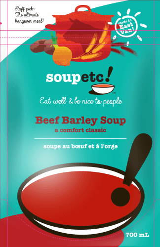 SOUP ETC! BEEF BARLEY 700 ML