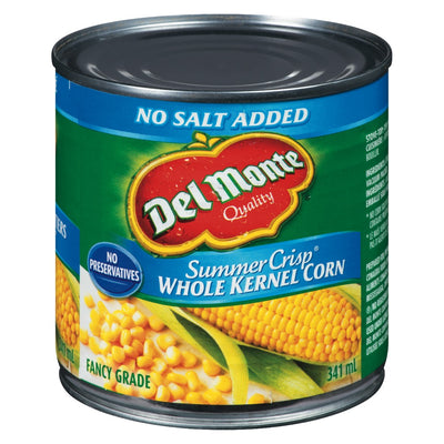 DEL MONTE NO SALT KERNEL CORN [341 ML]