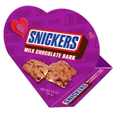 SNICKERS MILK CHOCOLATE BARK, 99g