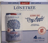 LONETREE 0% DRY APPLE CIDER [4 pkg]