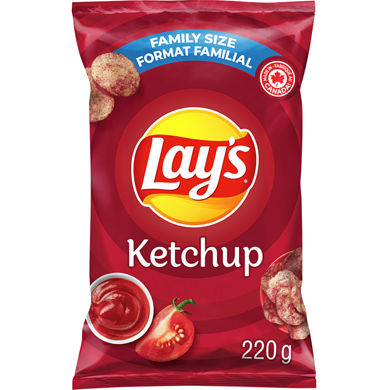 LAYS CHIPS KETCHUP [220 G]