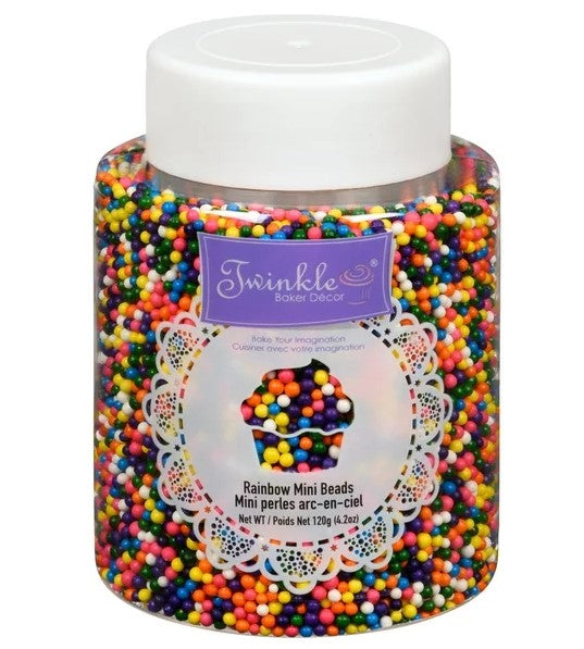 TWINKLE RAINBOW MINI BEADS [120 G]