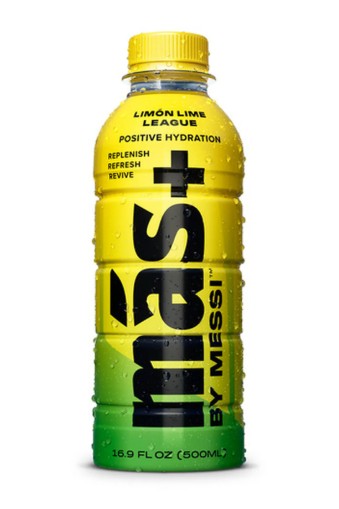MAS+ BY MESSI LIMON LIME [500 ML]