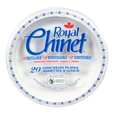 ROYAL CHINET LUNCHEON PLATES [20 PACK]