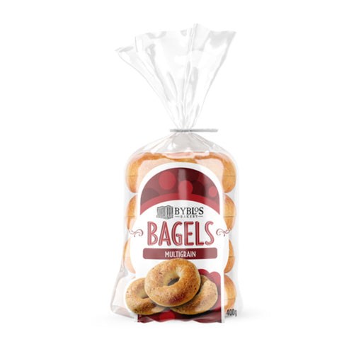 BYBLOS MULTIGRAIN BAGELS [4 pkg]