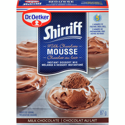 OETKER MILK CHOCOLATE  MOUSSE [87 G]