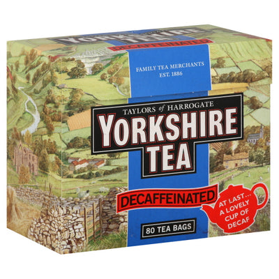 YORKSHIRE DECAF TEA [80 BAGS]