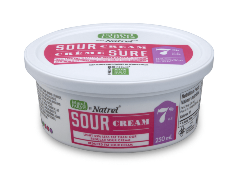 ISLAND FARMS LIGHT SOUR CREAM [250 ML]