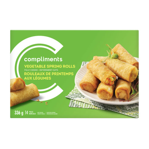 COMPLIMENTS VEG SPRING ROLLS [336 G]