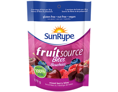 FRUIT SOURCE BITES APPLE BERRY [170 G]