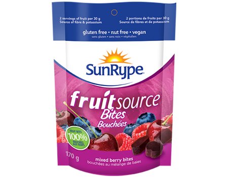 FRUIT SOURCE BITES APPLE BERRY [170 G]