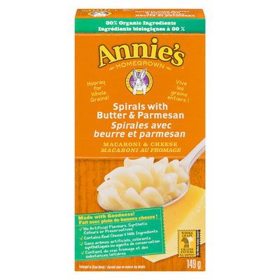 ANNIES SPIRALS BUTTER PARM [156 G]