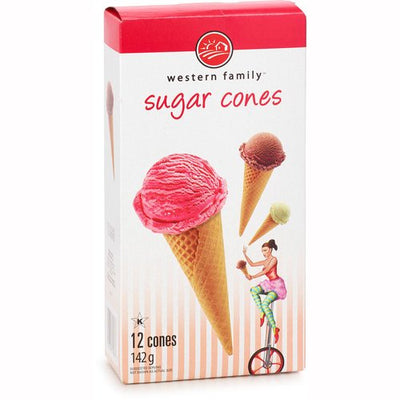 WF WAFFLE CONES [12 CONES]