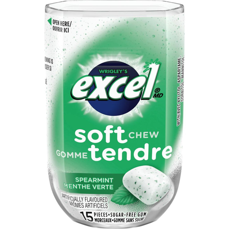 EXCEL SOFT CHEW SPEARMINT [15 pcs]