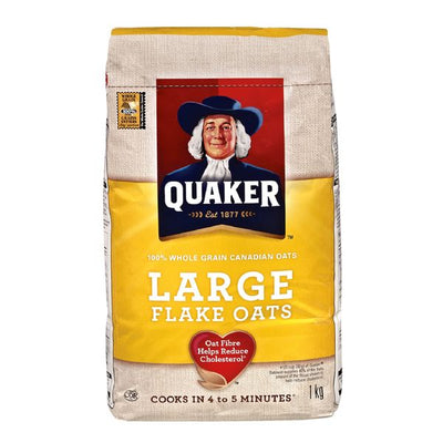 QUAKER LARGE FLAKE OATS [1 KG]