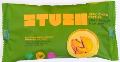 STUSH VEGAN JERK CHIC PATTIES [115 g]