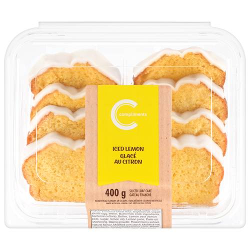 COMPLIMENTS ICED LEMON LOAF [400 G]