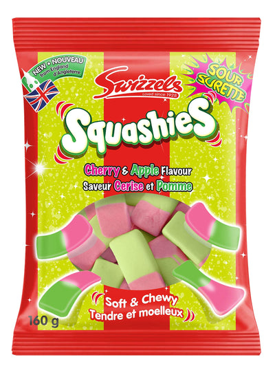 SQUASHIES CANDY CHERRY APPLE