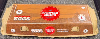 FARMER BENS LARGE BROWN EGGS [1 DOZ]