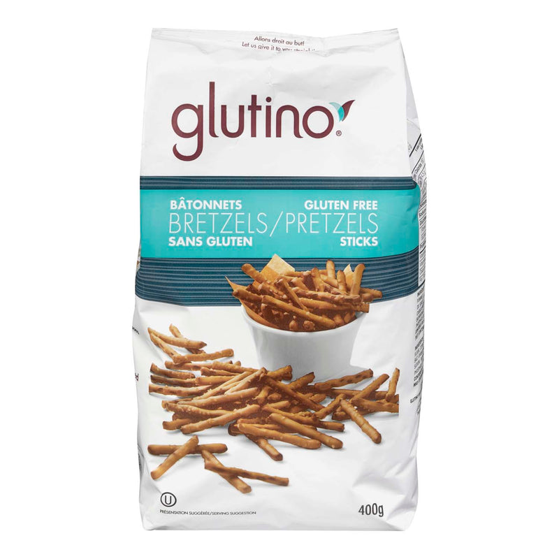 GLUTINO PRETZEL STICKS [400 G]