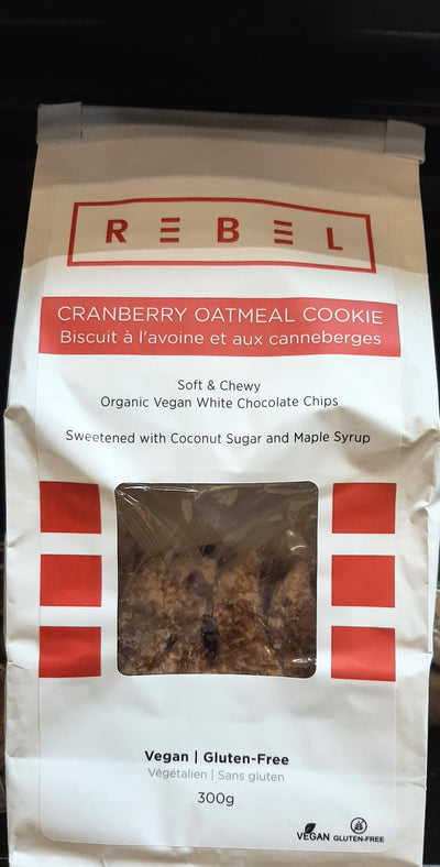 REBEL CRAN OATMEAL COOKIES [300 g]