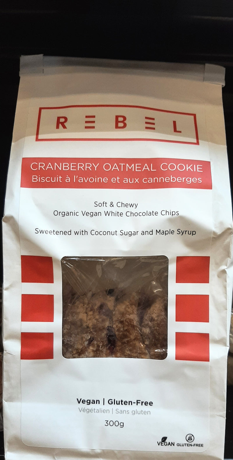 REBEL CRAN OATMEAL COOKIES [300 g]