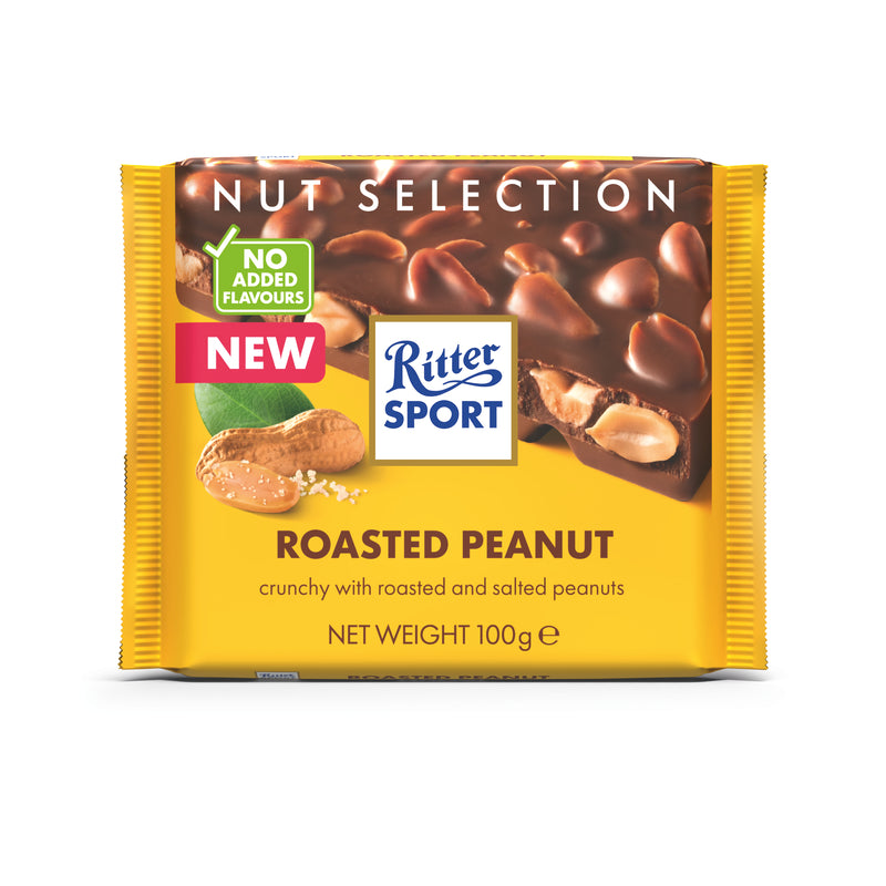 RITTER ROASTED PEANUT CHOC [100 G]