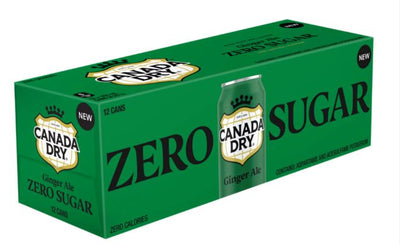 CANADA DRY ZERO GINGERALE 12PK [12 PACK]