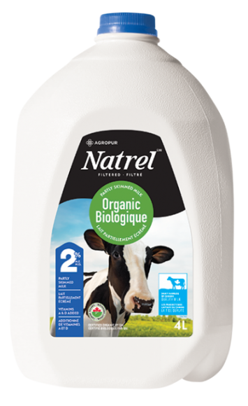 NATREL ORG 2 % MILK [4 L]