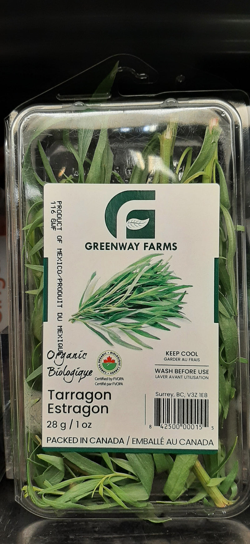 ORG TARRAGON [114 g]