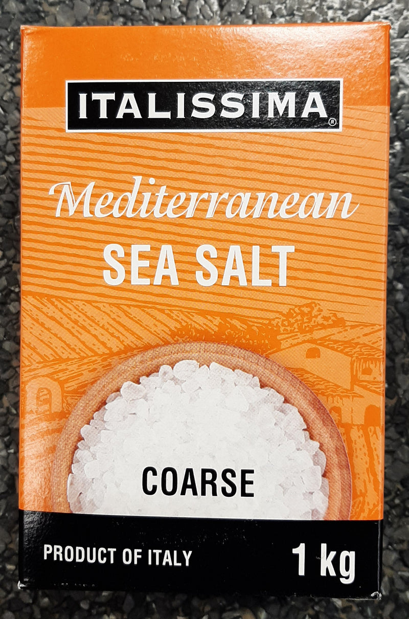 ITALISSIMA COARSE SEA SALT [1 KG]