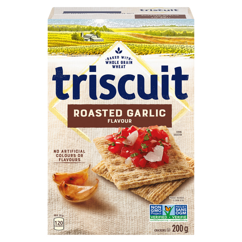 TRISCUIT ROASTED GARLIC [200 G]