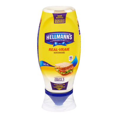HELLMANNS REAL MAYO SQUEEZE [340 ML]