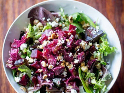 PEPPER'S OWN SALAD Spinach with Goat Cheese, 1 ea