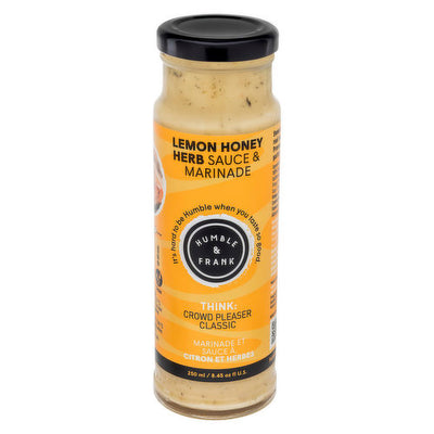 HUMBLE & FRANK LEMON SAUCE [250 ML]
