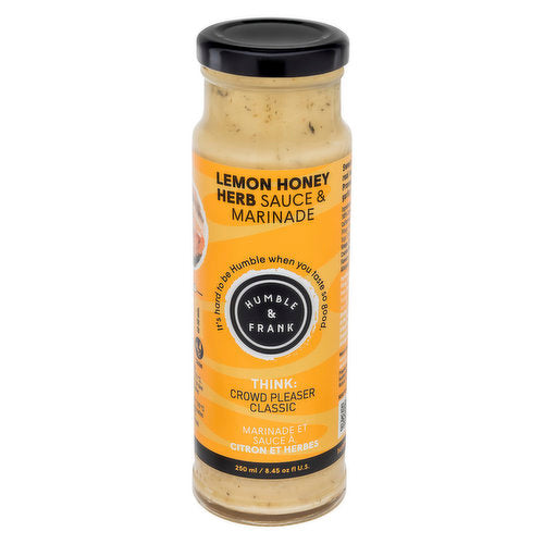 HUMBLE & FRANK LEMON SAUCE [250 ML]