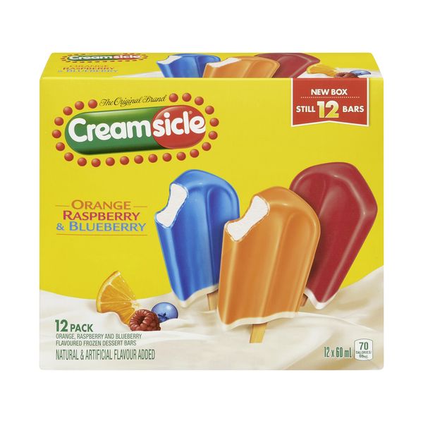 CREAMSICLE ORANGE/BLUE/RASP [12 PK]