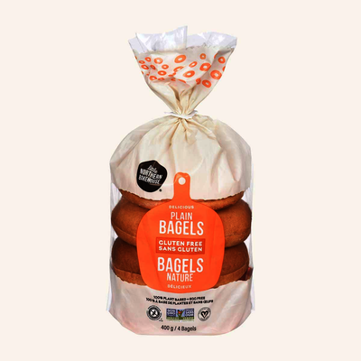 LNB GF PLAIN BAGELS [400 G]