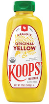 KOOPS ORG YELLOW MUSTARD [325 g]