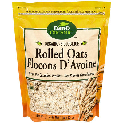 DAN-D ORGANIC ROLLED OATS [1 KG]